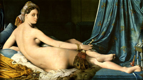 La Gran Odalisca de Dominique Ingres