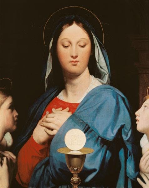 La Virgen y la Sagrada Hostia