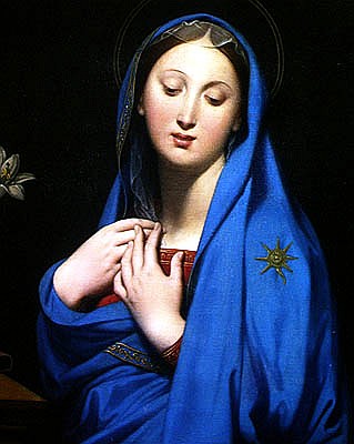 Virgin of the Adoption de Dominique Ingres