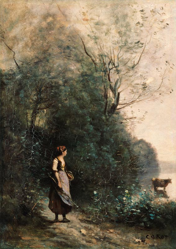 Sea landscape. de Jean-Baptiste-Camille Corot