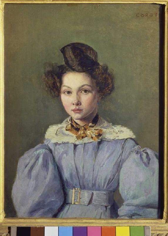 Portrait the Marie-Louise Sennegan de Jean-Baptiste-Camille Corot