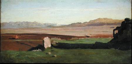 Italian Landscape de Jean-Baptiste-Camille Corot