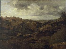 Italian Landscape near Marino in Autumn