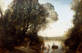 Corot / The Bath of Diana