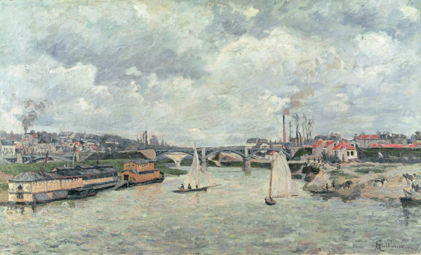 A.Guillaumin, Hafen von Charenton, 1878 de Jean-Baptiste Armand Guillaumin