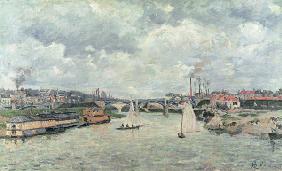 A.Guillaumin, Hafen von Charenton, 1878