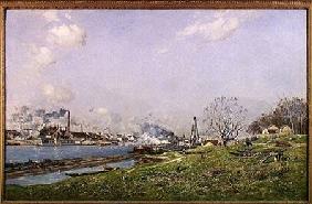 The Seine at Conflans-Charenton