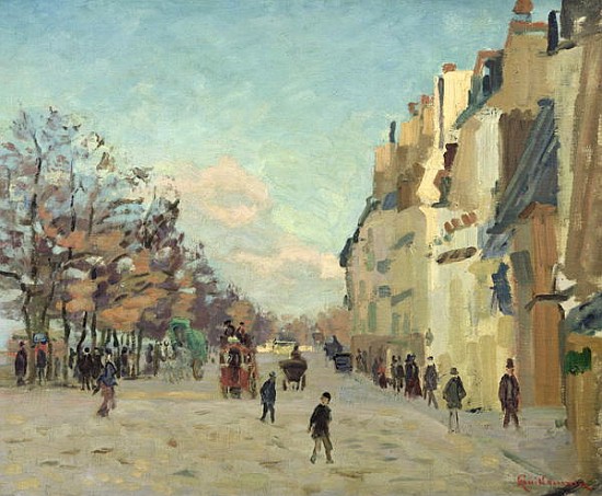 Paris, Quai de Bercy, Snow Effect, c.1873-74 de Jean Baptiste Armand Guillaumin