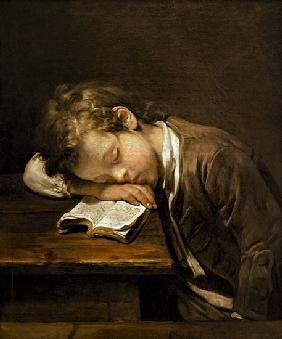 the sleeping schoolboy