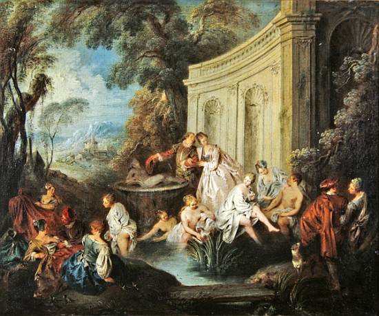 The Bathers de Jean-Baptiste Joseph Pater