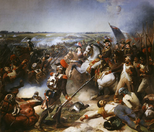 Battle of Fleurus, 26th June 1794 de Jean Baptiste Mauzaisse