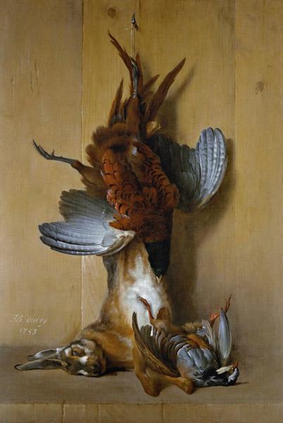 Still Life with a Hare, a Pheasant and a Red Partridge