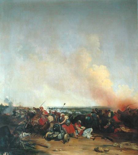 Battle of Sidi-Ferruch de Jean-Baptiste-Prudent Carbillet