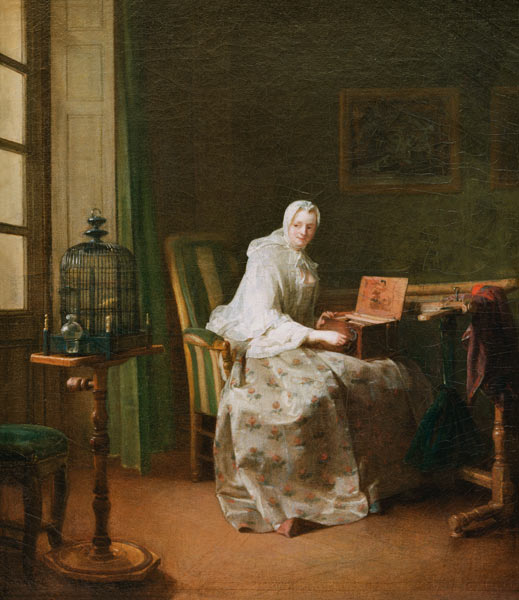 La Serinette de Jean-Baptiste Siméon Chardin