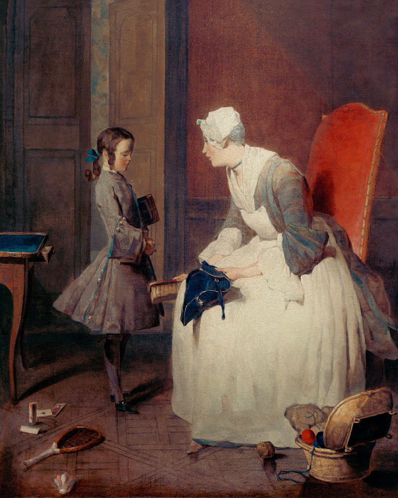 The Governess de Jean-Baptiste Siméon Chardin
