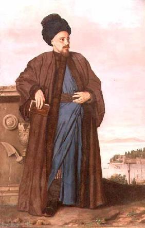 Richard Pococke in oriental costume