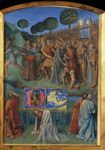 Die Gefangennahme Christi de Jean Fouquet