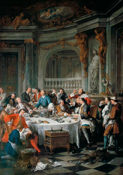 the oystersmeal de Jean François de Troy