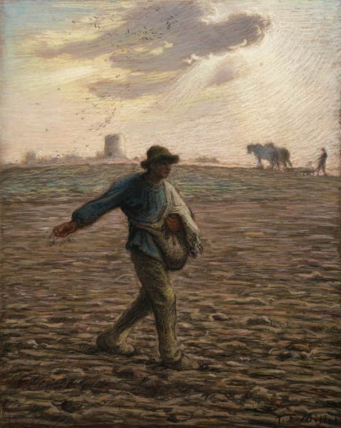 El Sembrador de Jean-François Millet