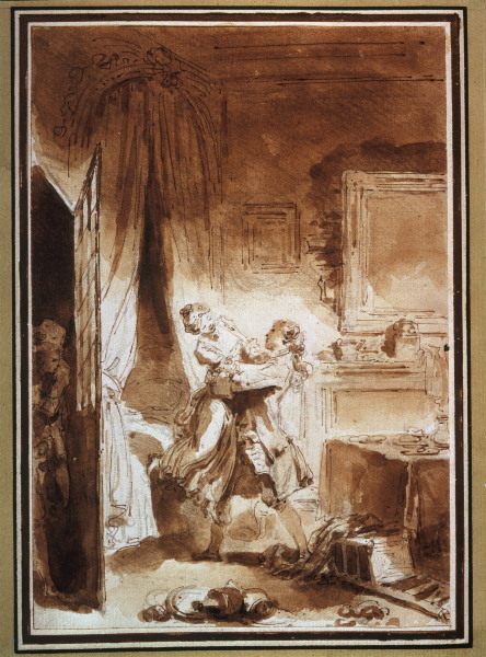 Fragonard / Les remuis de Jean Honoré Fragonard