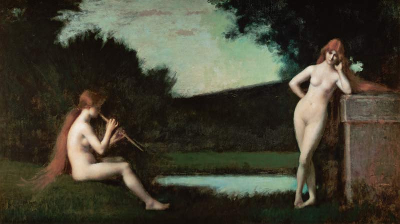 L ' Eglogné. de Jean-Jacques Henner