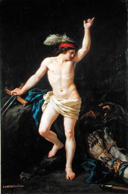 David Victorious de Jean Jacques II Lagrenee