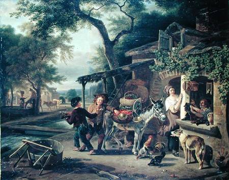 The Cherry Seller de Jean Louis De Marne