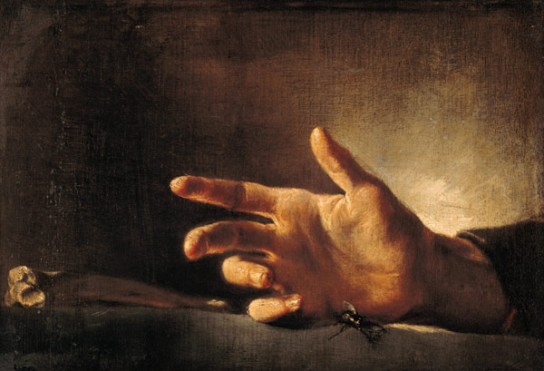Study of a Hand de Jean Louis Théodore Géricault