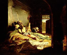 Plague scene (scene from the Greek independence wa de Jean Louis Théodore Géricault