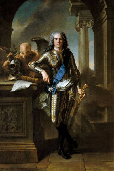 Moritz von Sachsen de Jean Marc Nattier