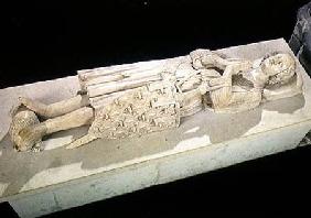 Effigy of Robert II (1250-1302) Count of Artois