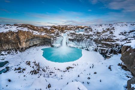 Aldeyjarfoss - the wide view