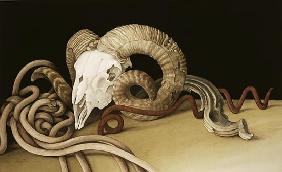 Vanitas, 2004 (w/c on paper) 