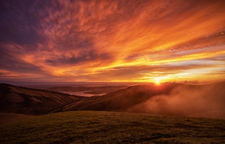 Sunrise at the East Bay