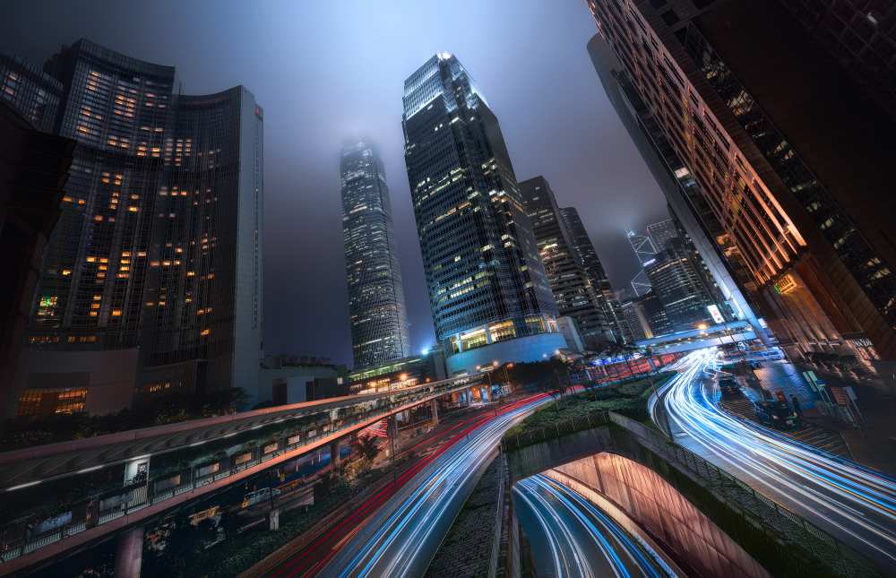 Hong Kong City Lights de Jesus M. Garcia