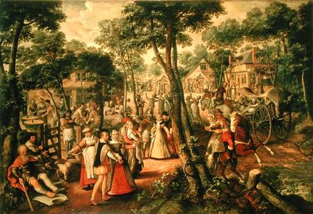 Country Celebration de Joachim Beuckelaer or Bueckelaer