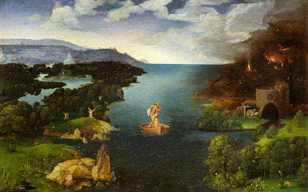 Ida al infierno de Joachim Patinir