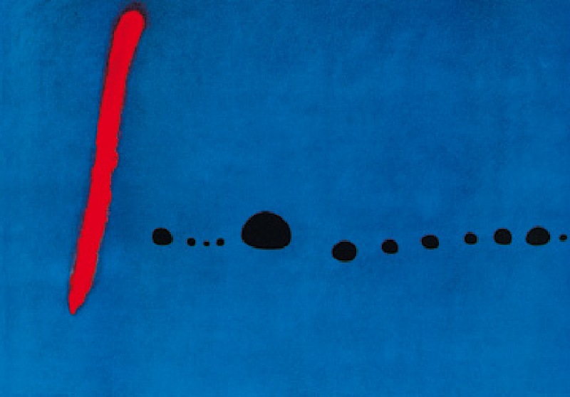 Titulo de la imágen Joan Miró - Azul II  - (JM-512) - Poster