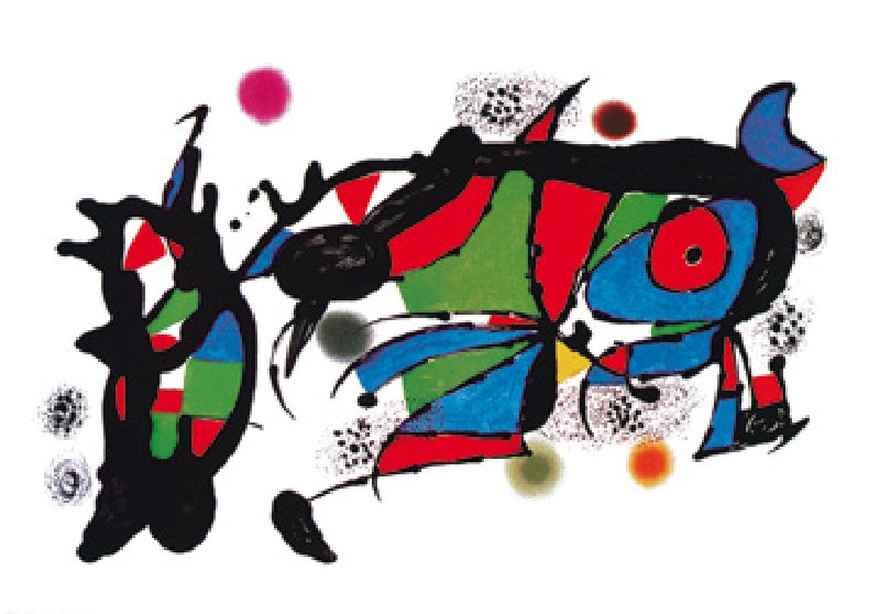 Titulo de la imágen Joan Miró - Obra de Joan Miro  - (JM-539)