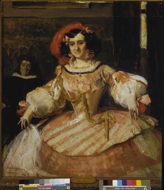 Retrato de Maria Guerrero de Joaquin Sorolla