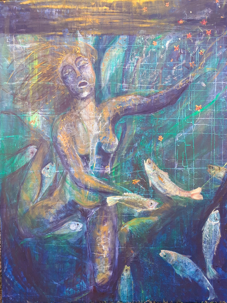ophelia, woman underwater de jocasta shakespeare