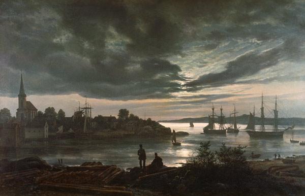 Larvik by Moonlight