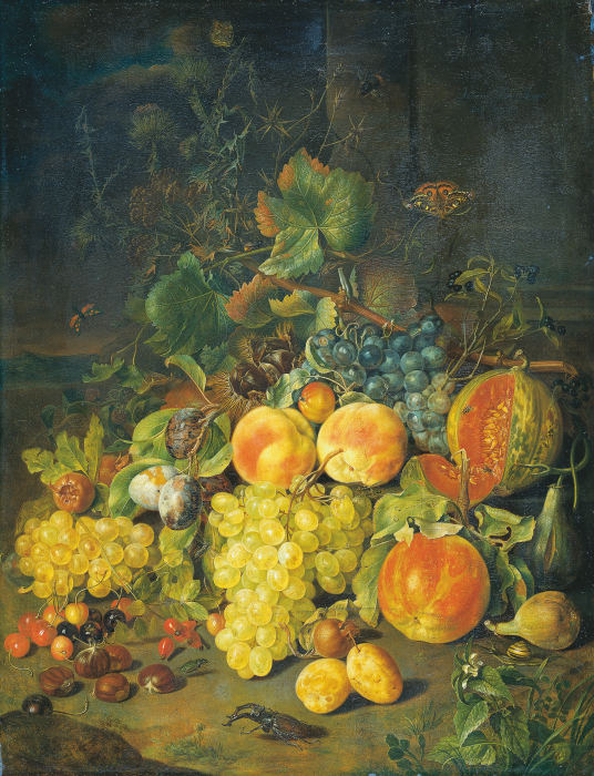 Still Life with Fruits de Johann Daniel Bager