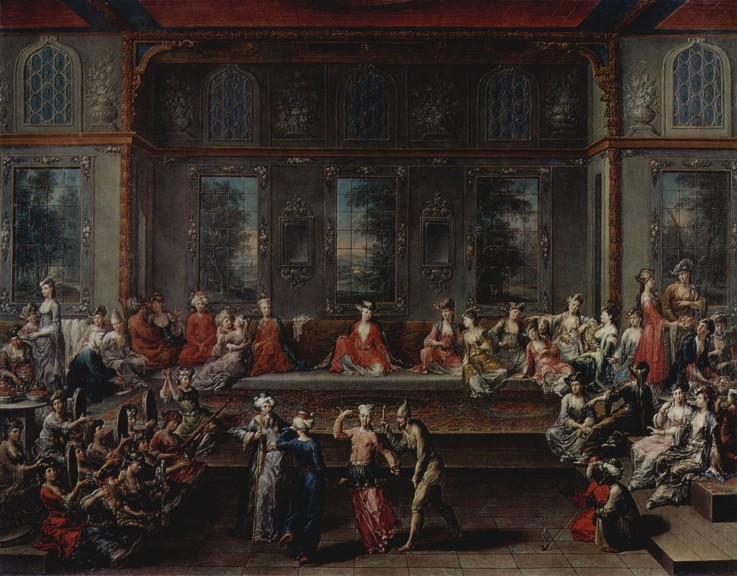 Oriental Feast de Johann Georg Platzer