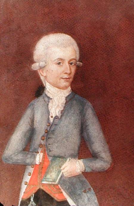 Wolfgang Amadeus Mozart de Johann Nepomuk della Croce
