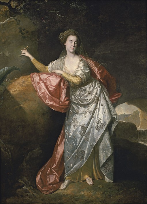 Ann Cargill (nee Brown) as Miranda in The Tempest by Shakespeare. London, Covent Garden Theatre de Johann Zoffani