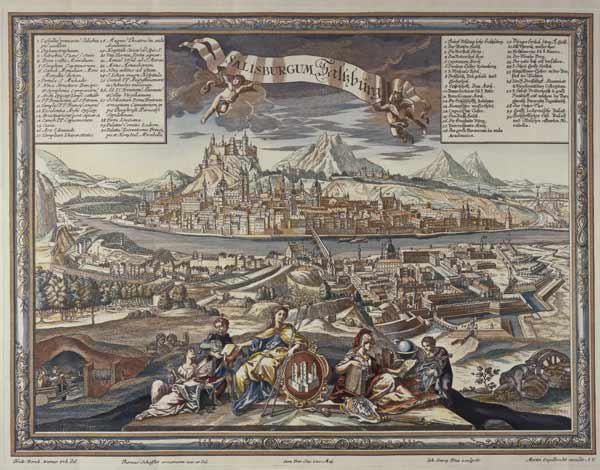 Salzburg , View de Johann Georg Pintz