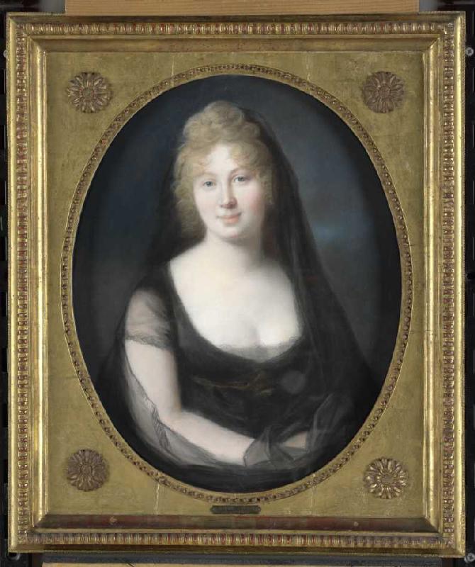 Prinzessin Friederike von Mecklenburg-Stelitz de Johann Heinrich Schroeder