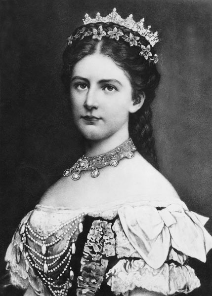 Elisabeth, Kaiserin (Franz Joseph I.)von Österreich und Königin von Ungarn de Johann Leonhard Raab
