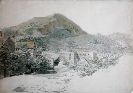 Bridge, Llangollen  on de John Alexander Gresse